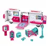 LEAN TOYS Kokkupandav kiirabi nukkude haigla jaoks, mini nuku tarvikud 11 tk