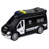 LEAN TOYS SWAT eriüksuse politseiauto kaubik tulede ja helidega, mõõtkavas 1:32, tagasitõmbe liikumisega, die-cast metall