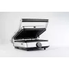 TORNADO TGC-5406-GS Kontaktgrill – 2000 W, reguleeritav termostaat, 180° avamine, hõbedane/must