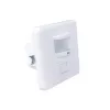 MACLEAN MCE18 PIR liikumisandur helituvastusega, seinakinnitus, 160°, 1200W, valge