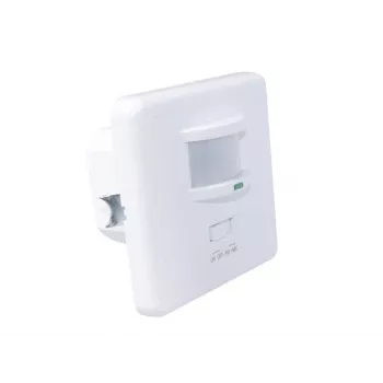 MACLEAN MCE18 PIR liikumisandur helituvastusega, seinakinnitus, 160°, 1200W, valge