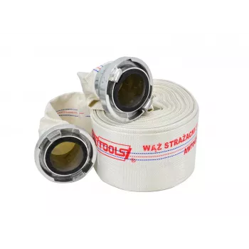 AWTOOLS AW WATER HOSE KPL. FIREFIGHTER 3 x 25m 8BAR Tuletõrje voolikukomplekt, 75m kokku, 52mm Storz C ühendused, valge