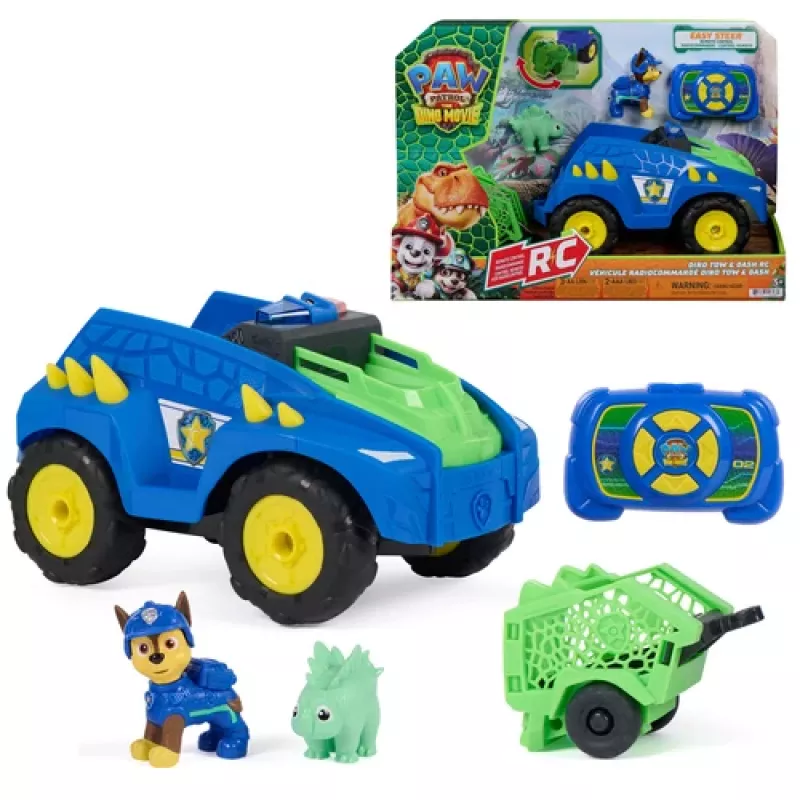 Paw Patrol: Dino film - Chase RC Dino päästeauto Spin Master