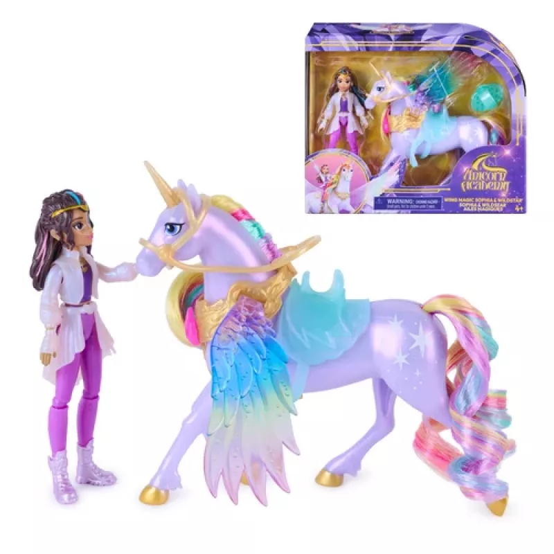 Spin Master Unicorn Academy Wing Magic Sophia & Wildstar mängukomplekt