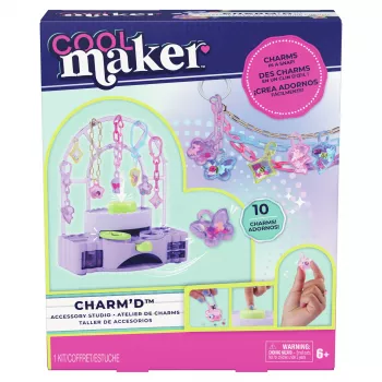 Spin Master Cool Maker Charm'd Charm Studio DIY ehete valmistamise komplekt