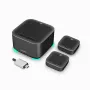 ROCWARE konverentsikomplekt suurtele koosolekuruumidele A10W 4K UHD USB 3.1 konverentsikaamera kahe stereomikrofoniga, 120° vaateväljaga, 4x digitaalne suum, USB-C, ühenda ja tööta, ühilduv Windows, macOS, Chrome OS