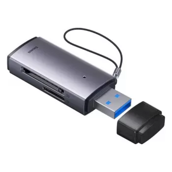 Baseus USB 3.0 2-in-1 SD & microSD kaardilugeja – hall