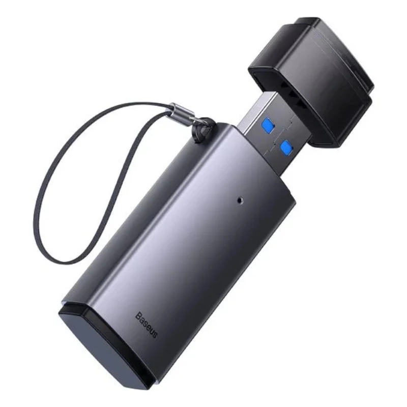 Baseus USB 3.0 2-in-1 SD & microSD kaardilugeja – hall