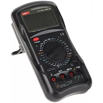 UNI-T UT-52 Digitaalne maandustakistuse tester, 2000Ω, 200V AC, 3½-kohaline LCD, 2/3-juhtmeline, taustvalgustus, andmete hoidmine, automaatne väljalülitumine