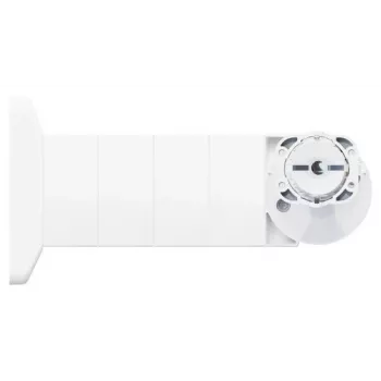SATEL BRACKET-E-OPAL-EX liikumisanduri kinnitusklamber, 360° pööramine, 90° vertikaalne ja 45° horisontaalne reguleerimine, ABS-plast, valge