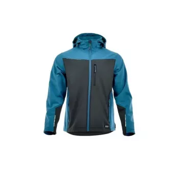 NO NAME Softshell Comfort XXL - Tuulekindel ja veekindel fliisiga vooderdatud jope, must