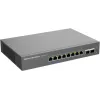 Grandstream GWN7721P Layer 2 Lite hallatav 2,5 Gigabit PoE+ lüliti, 5 pordiga (4x 2,5G PoE+, 1x 2,5G), 60W eelarvega, ventilaatorita, pilve-/veebihaldusega