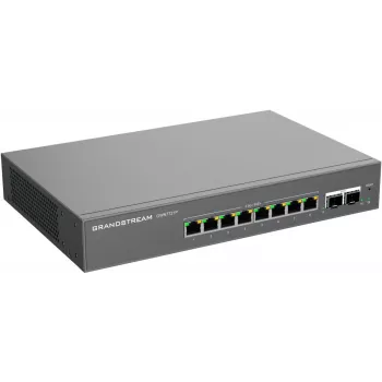 Grandstream GWN7721P Layer 2 Lite hallatav 2,5 Gigabit PoE+ lüliti, 5 pordiga (4x 2,5G PoE+, 1x 2,5G), 60W eelarvega, ventilaatorita, pilve-/veebihaldusega