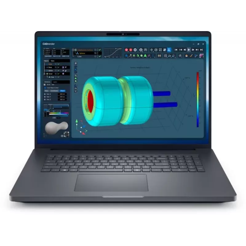 Dell Pro Max 18 Plus MB18250 mobiilne tööjaam - Intel Core Ultra 9 285HX, 64GB muutmälu, 1TB SSD, NVIDIA RTX PRO 3000 12GB, 18 inch QHD+, Windows 11 Pro