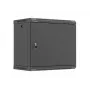 LANBERG WF03-5309-00B Seinale kinnitatav kaablikapp 19 inch 9U 540x350 Must täisustega metalluks (lamepakk)