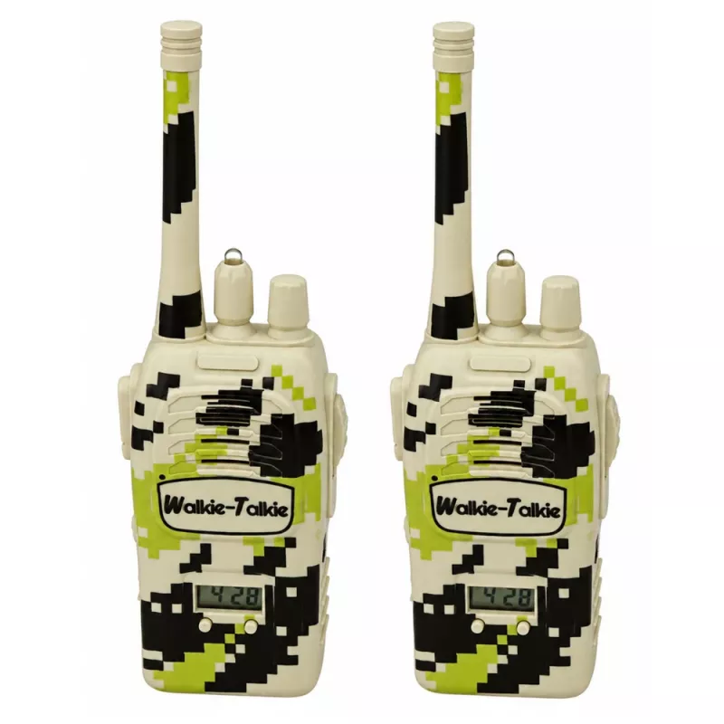 LEAN TOYS Military raadiosaatjad USB leviala 200M Khaki 2 tk.