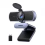 UGREEN FineCam Lite 4K UHD veebikaamera 4-mikrofoniga, privaatsuskaane, reguleeritava vaateväljaga, automaatse kaadriga, HDR, USB-C, hall