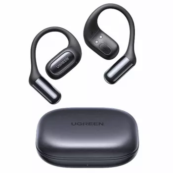 UGREEN HiTune FitBuds WS213 True Wireless kõrvaklapid, Bluetooth 5.2, IPX4, puutetundlik juhtimine, ENC-mikrofon, 24h aku, must