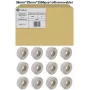 G&G 19803 Valged isekleepuvad A4 sildid 105x148mm 4/leht 100 lehte (400 silti)