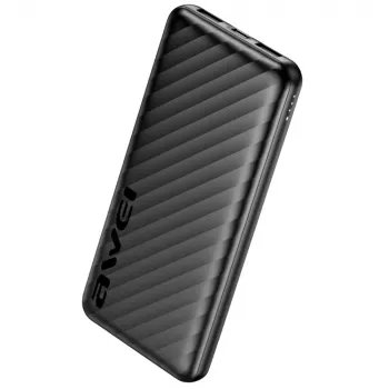 AWEI Power Bank 10000mAh P5K Pro 2xUSB - Must