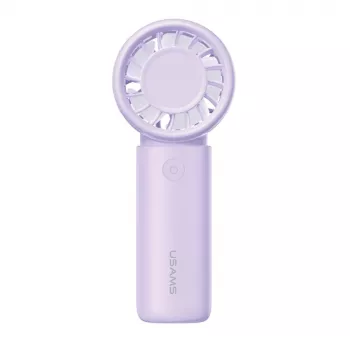 USAMS Käeshoitav ventilaator BC Series Lilla 500mAh