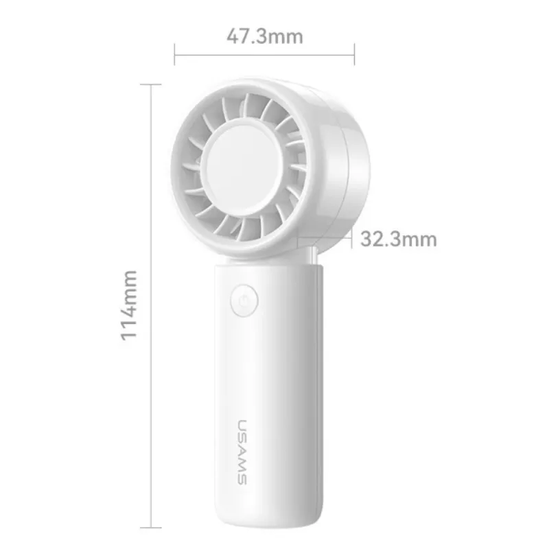 USAMS Käeshoitav ventilaator BC Series Lilla 500mAh