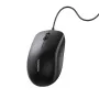 UGREEN juhtmega optiline hiir 1200 DPI - must