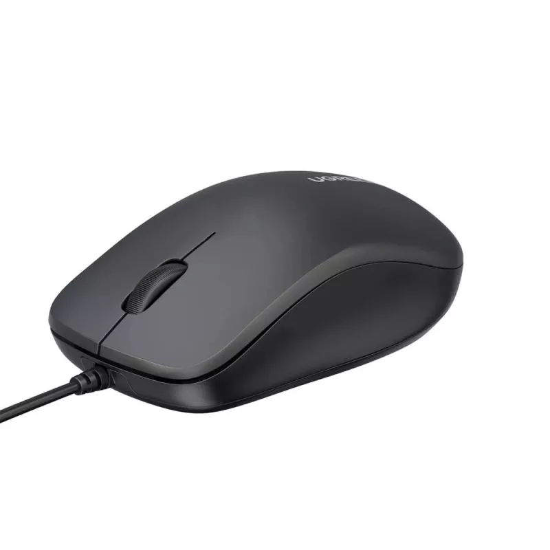 UGREEN juhtmega optiline hiir 1200 DPI - must