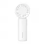 USAMS Hand Fan BC Series Valge 500mAh Kaasaskantav Käteventilaator 3 kiirusega ja Micro USB laadimisega