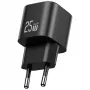 USAMS 25W GaN USB-C kiirlaadija - valge