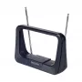 Phil Indoor DVB-T/T2 TV antenn 1,8 m koaksiaalkaabliga, 75 oomi, 3G/4G filter, must