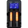 XTAR VX2 PRO KT 2 pesaga Li-ion aku laadija USB-C QC3.0 ja Power Bankiga