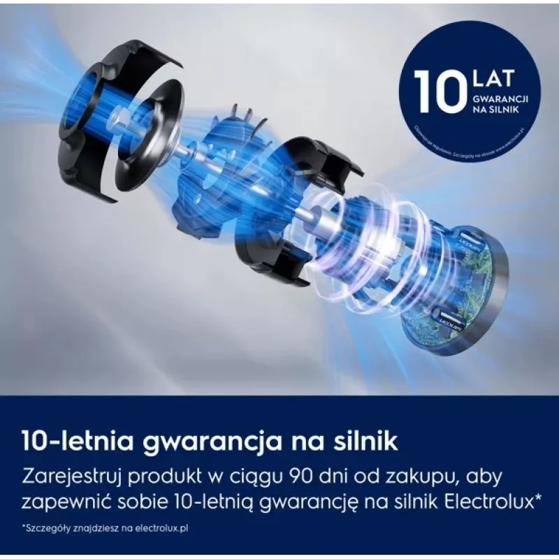 Electrolux Clean 600 EP61CB21W juhtmeta pulstolmuimeja, 21.6V, 55 min tööaeg, 0.3L tolmumahuti, valge