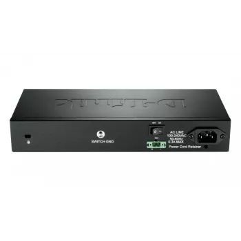 D-Link DGS-1210-10/ME/E nutikas haldatav lüliti, 8x Gigabit Ethernet, 2x SFP, riiulisse paigaldatav