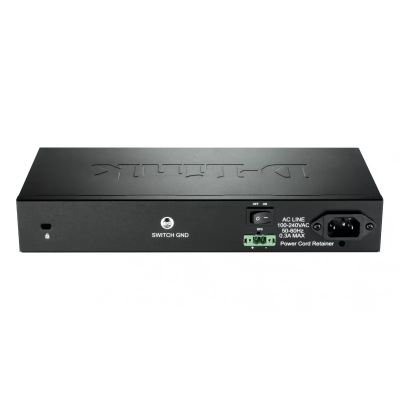 D-Link DGS-1210-10/ME/E nutikas haldatav lüliti, 8x Gigabit Ethernet, 2x SFP, riiulisse paigaldatav