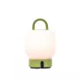 KOODUU laetav lamp LOOME Lime - kaasaskantav LED laualamp, 3-astmeline puutetundlik hämardamine, IP44 veekindel, USB-C