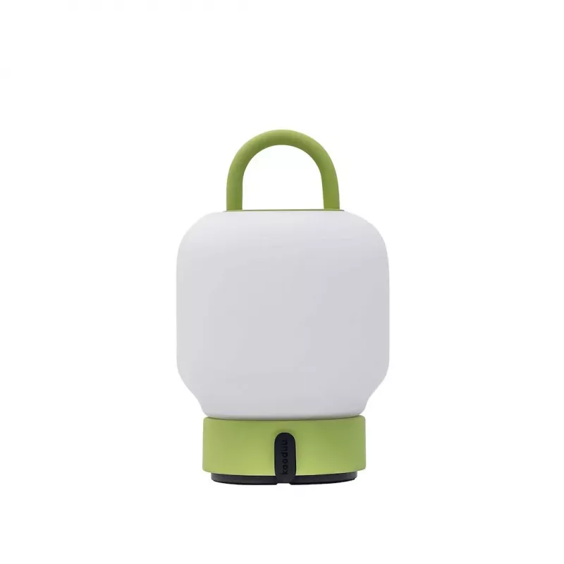 KOODUU laetav lamp LOOME Lime - kaasaskantav LED laualamp, 3-astmeline puutetundlik hämardamine, IP44 veekindel, USB-C