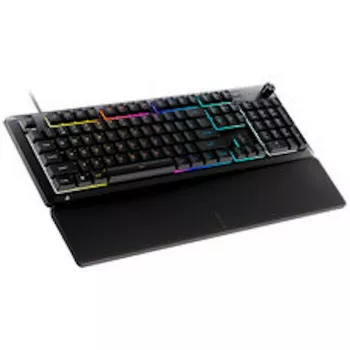 CORSAIR SKIFF 100 mänguklaviatuur, 10-tsooniline RGB, IP42 veekindlus - must