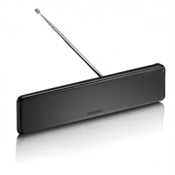 Philips SDV5225/12 Siseteleri TV-antenn reguleeritava võimendusega, 1,8 m koaksiaalkaabel, 75 oomi, 3G/4G filter, DVB-T/T2