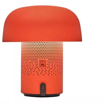 KOODUU Sensa Play kaasaskantav Bluetooth-kõlar reguleeritava RGB LED-lambiga, IPX4 veekindel, TWS-sidumine, USB-C, oranž