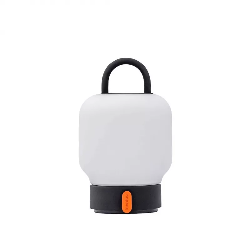 KOODUU laetav laualamp LOOME hall | 3-astmeline puutetundlik hämardi, 2200mAh aku, USB-C, soe valge LED