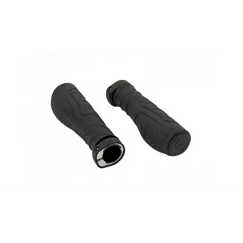 Author Rankenos AGR Ergo R20-E GripLock ergonoomilised jalgratta käepidemed, 135 mm, must