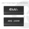 Club 3D USB-C emane adapter 40G 240W 8K60Hz