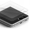 Ringke Cover Display Pro 2-Pack Karastatud klaasist ekraanikaitse Galaxy Z Flip 8 jaoks - Läbipaistev