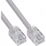 InLine® modulaarne ümmargune kaabel RJ12, isane-isane, 6-südamik, 6P6C, 3m, hall
