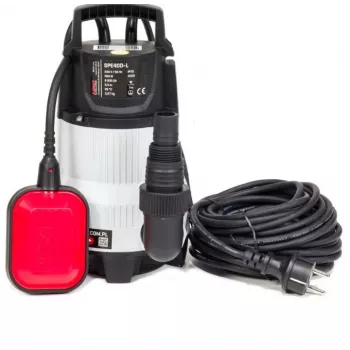 NAC sukelpump musta vee jaoks 400W SPE40D-L ujuklülitiga, 7500 L/h, 5 m tõstekõrgus