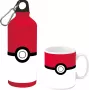 Pokemoni alumiiniumpudel 500ml keraamilise kruusikomplektiga