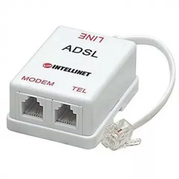 Intellinet ADSL Splitter/Filter RJ11 isane 2x RJ11 emane, valge