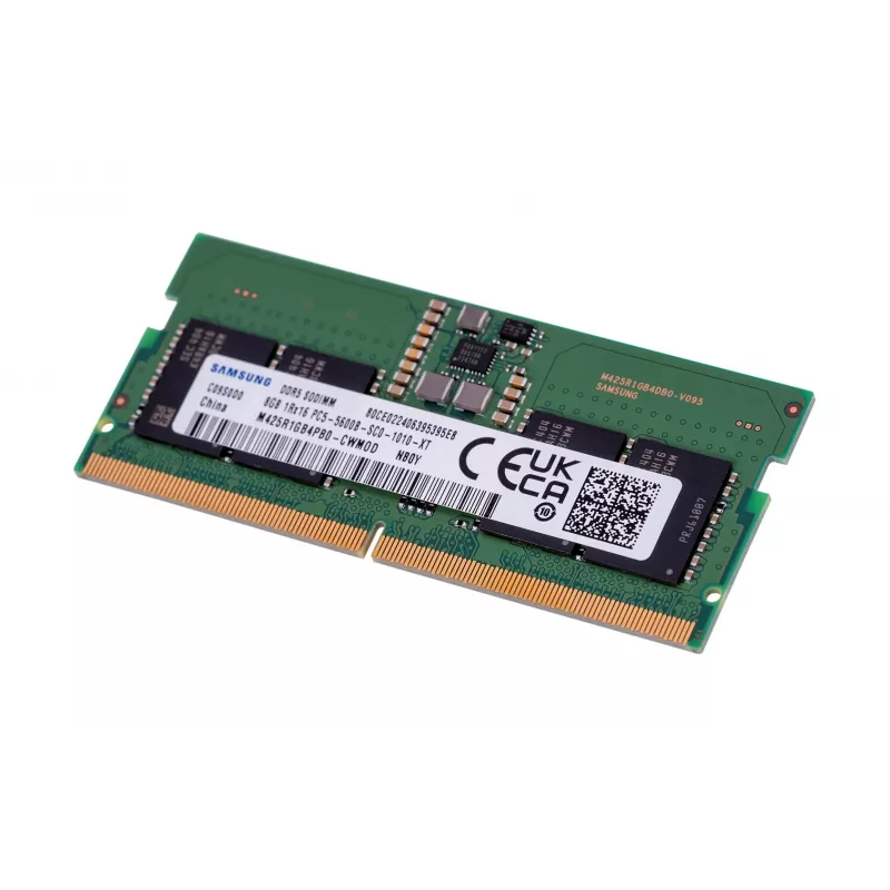 Samsung - DDR5 - Moodul - 8 GB - SO-DIMM 262-PIN - 5600 MHz CL40 1.1 V puhverdamata