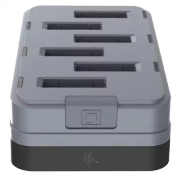 Zebra WS301 6 pesaga varuakude laadija, laeb 6 akut. Riik - USB Type-C